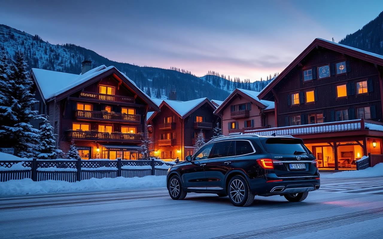 Megève and Courchevel: arriving with style in the French Alps