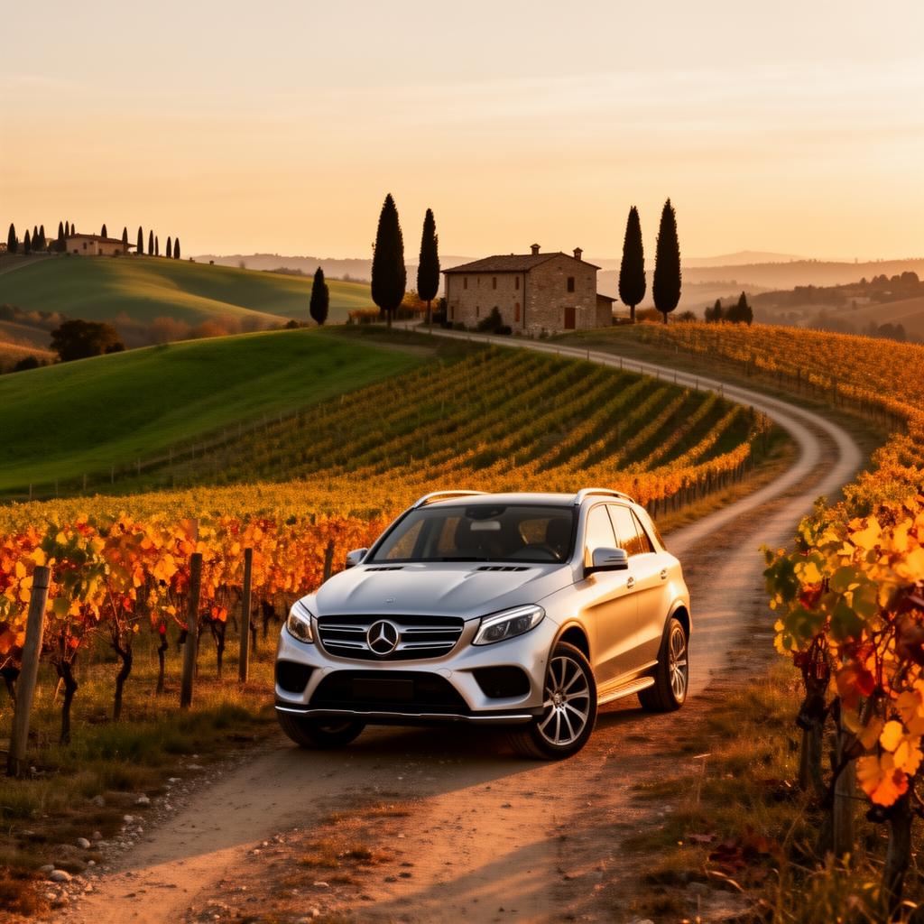 Premium Tuscany: a food and wine itinerary with a luxury car